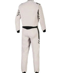 Back view of Go Kart Racing Suit Water Resistant Digital Printed Breathable Fabric For Adults Youth And Kids All Day Comfort