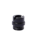 CNC Machined 416 Stainless 1911 Bushing Set Standard Height 0.28 Inch For Government And Officer Models Four Pack Blued And Hardened To 39 Rockwell Finish, black 1911 barrel bushing