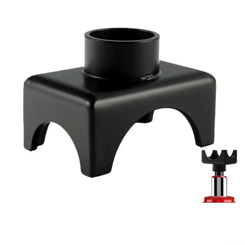 Beefy Heavy Duty Bottle Saddle Lifting Axle Support Accessory for Hydraulic Floor Jack Replacement, rust-resistant steel