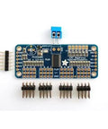 16 Channel 12 Bit PWM Servo Driver With I2C Interface, Built In Clock, Address Jumpers For Easy Setup, 220 Ohm Output Resistors