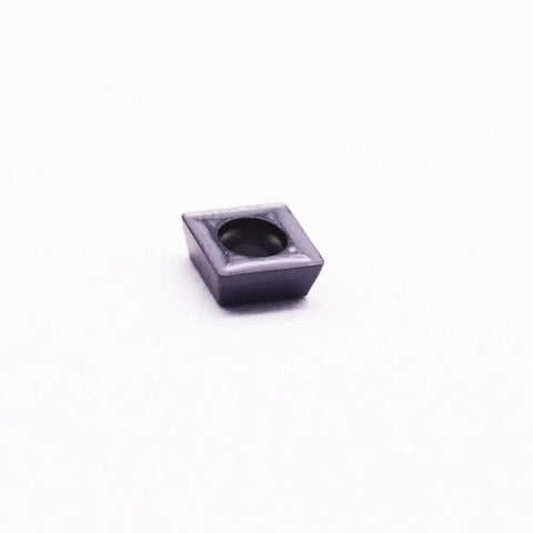 Single carbide insert from 10 Piece SPMG060204 DG CNC Carbide Inserts Set For Machining Steel Stainless Steel And Cast Iron Durable High Precision