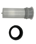 Wiper Fluid Level Sensor For Nissan Altima Frontier Q40 Q50 Maxima Murano Quest Sentra Xterra 289111E400 5S6627 Replacement Fits 1993 To 2021 Windshield Washer System Easy Install, gray plastic sensor with black seal