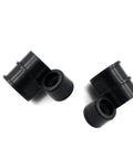 Heavy Duty Hose Support Bracket For Agras T30 Drone, Durable Agricultural Drone Accessory, Easy Install, Pro Grade Build, Long Lasting Performance Replacement Part, two black hose support brackets on white background