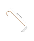 Adjustable Curved Lamp Rod Replacement With Threaded Hardware DIY Quick Fix For Lamp Repairs Versatile Lighting Angles Flexible Table Lamp Rod