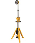 20V Max LED Work Light With Telescoping Tripod Stand 3000 Lumens 3 Modes Natural White Beam Cool To The Touch Portable Tool Only