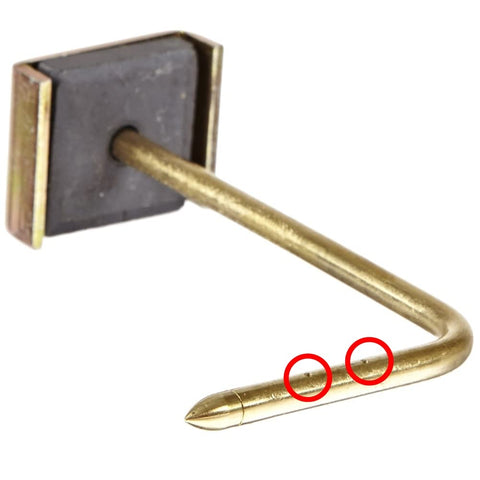 A-303 Pro Grade Portable Static Pressure Tip 2 Pack For 3 16 Inch Tubing, magnetic probe tip close-up