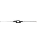 Lightweight RC Helicopter Balance Bar Replacement In Plastic And Stainless Steel Black Easy To Install And Well Fitted For Stable Flight Fits WLtoys V912 V912A V915A And Other Remote Control Helicopters