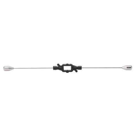 Lightweight RC Helicopter Balance Bar Replacement In Plastic And Stainless Steel Black Easy To Install And Well Fitted For Stable Flight Fits WLtoys V912 V912A V915A And Other Remote Control Helicopters