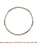 Solder Assortment Kit For Jewelry Making And Repairs, Easy Medium And Hard Solder, 1 Foot Each, Sterling Silver, Medium wire coil