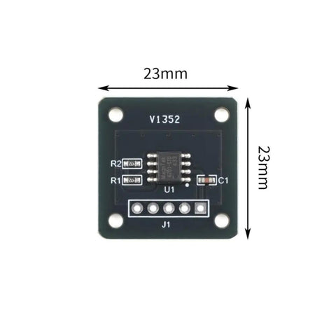 14-Bit High-Precision Magnetic Encoder Module For Accurate Rotary Position Sensing In Motion Control And Robotics, Non-Contact Magnetic Induction Sensor Delivers Wear-Free Long-Term Stability And Snappy Feedback, 23mm PCB