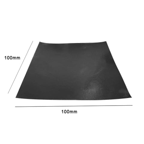 Go To High Carbon Graphite Plate Block 100x100mm Thick 0.1 To 0.6mm For Electrodes, Pyrolytic Moulds, And Lab Projects