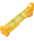 Hanging For Spirit Level Set 2 Pack Hanging For Spirit Level, compact yellow level tool for precise horizontal alignment.