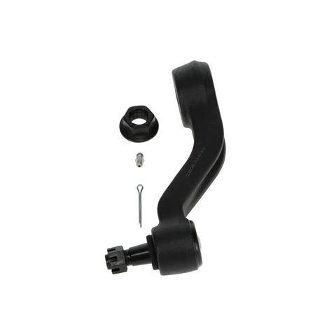 Greaseable Steering Linkage Idler Arm For Tight Handling, Reduces Side To Side Play, Flushing Contaminants To Protect Against Corrosion And Wear, Reliable Aftermarket Replacement Part For Your Auto Steering System, black with hardware