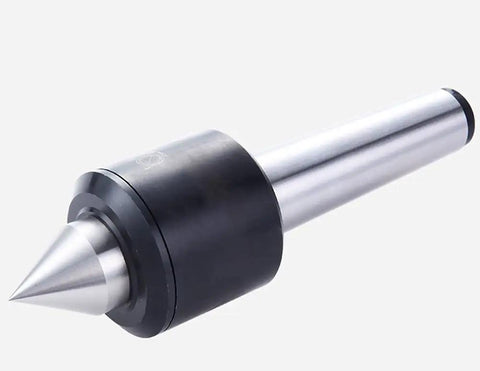 Morse Taper Dead Center For MT3 Lathes And Drilling Machines 125mm Long Alloy Silver Tone Black Heavy Duty Shop Ready Center Tip For Precision Machining