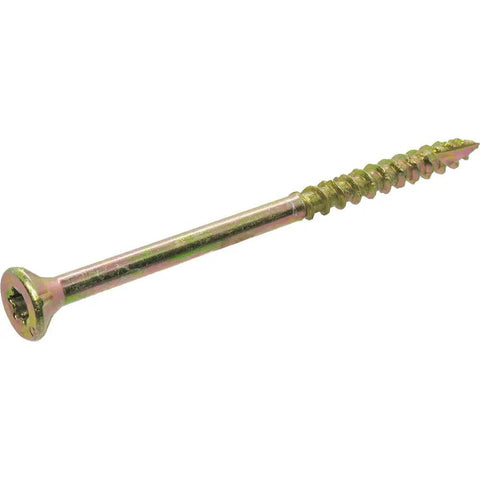 9X3 Inch Construction Screw With T25 Star Drive Self Starting Type 17 Point No Pre Drill Needed Flush Flat Head Coarse Thread