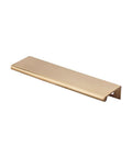 Europa Tab Pull 6 Inch Mercer Series Cabinet Pull In Honey Bronze Finish, solid zinc construction, contemporary design.