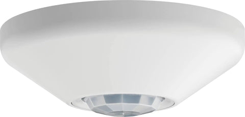 CMR 10 Contractor Select Extended Range Passive Infrared Ceiling Mount Occupancy Sensor for Commercial Spaces With 360 Degree Smart PIR Coverage White Finish