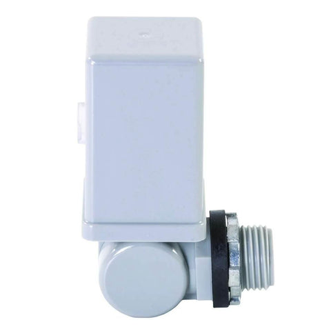 Side view of Dusk To Dawn Photocontrol With Stem And Swivel For LED CFL Induction And HID Lighting Zero Cross Long Life Heavy Duty ZSS124 Model