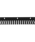 Wall Mount Cable Organizer Hanger 14 Inch Wide With 18 Slots For Patch Audio And Computer Cables Holds Cables Up To 0.21 Inch Diameter