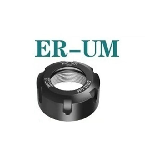 Top Tier Lathe Milling Tool ER25 ER32 ER40 Collet Nuts For CNC Engraving Machine High Strength Alloy Steel 32xM40x1.5 White Fit Your Setup, ER32 collet nut in black color.