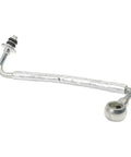Ultimate 4 PCS Oil Return Drain Line And Feed Pipe Kit For Chevy Cruze Sonic Trax With Buick Encore 1.4 L4 Engine That Fits Perfectly And Keeps Your Ride Running Smooth Like A Dream Without Any Drama Or Leaks. silver oil return drain line with fittings for 1.4L engine