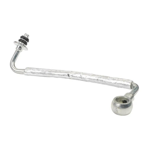 Ultimate 4 PCS Oil Return Drain Line And Feed Pipe Kit For Chevy Cruze Sonic Trax With Buick Encore 1.4 L4 Engine That Fits Perfectly And Keeps Your Ride Running Smooth Like A Dream Without Any Drama Or Leaks. silver oil return drain line with fittings for 1.4L engine