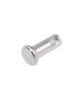 Single Hole Clevis Pins 5Mm X 12Mm Flat Head 304 Stainless Steel Link Hinge Pin 20 Pieces For Strong Quick Connects Durable Silver Tone