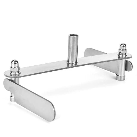 Built Tough Stainless Steel Woodworking Center Finder Marking Gauge With Sharp Scriber Tool, precision tool with adjustable arms.