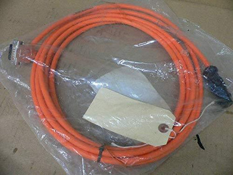 Single RKG0033/005.0 servo motor cable - shielded high-flex power and encoder lead in packaging