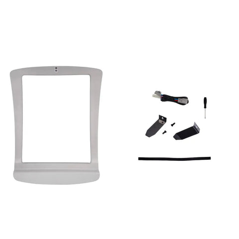 Compatible With 2020 To 2025 Model Y Electric Retractable Sunroof Sunshade Premium 5 Layer Heat Blocking Material components and installation tools.