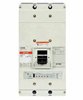 Heavy Duty Molded Case Circuit Breaker NGH312032E front view, white polymer housing designed for power distribution on job sites.