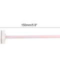 Heavy-Duty S Type Platinum Rhodium Thermocouple Probe for Muffle Furnaces and Ovens 1600°C 8x150mm side view