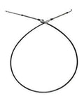 Beefed-Up Throttle Cable Replacement For 986 1086 1486 1586 3088 3288 3488 3688 5088 5288 5488 Tractors, 72 And A Half Inch Total Length, OEM 1251797C2 And 104079C1, Fits Hydro And Standard Models, black cable