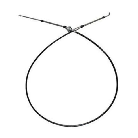 Beefed-Up Throttle Cable Replacement For 986 1086 1486 1586 3088 3288 3488 3688 5088 5288 5488 Tractors, 72 And A Half Inch Total Length, OEM 1251797C2 And 104079C1, Fits Hydro And Standard Models, black cable