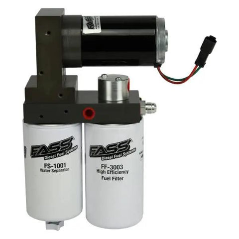 Titanium Grade Diesel Fuel Lift Pump Fits Ford Power Stroke 6.7L with water separator and fuel filter for better performance.