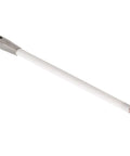 Ceramic stylus test probe with 100mm white stem and 6mm pink ball tip; metal threaded end