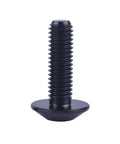 Badass Grade 5 TC4 Titanium Bolts M5 M6 M5x15 mm Button Head T25 Torx Screws Black Anti Corrosion Fastener close-up view