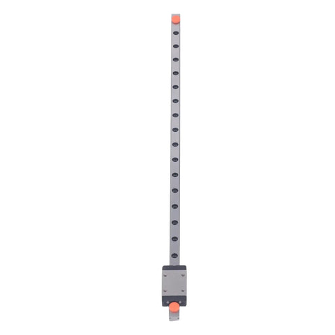 MGN7H Mini Linear Guide Rail Pro Grade Ultra Precise Bearing Steel Build For CNC Machine Tools And Industrial Equipment 300mm Length Micrometer Level Accuracy With Automatic Centering Function, vertical view