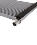 Direct Fit Replacement Radiator For Tesla Model X 2016 Through 2021 Heavy Duty Aluminum Core High Flow Coolant Heat Exchanger close-up view