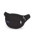 Fifth Avenue Fanny Pack Crossbody Bag For Women And Men, black durable waist bag with adjustable belt and dual zipper pockets