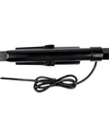 Heavy Duty DC 12V Hydraulic Power Unit With 10 Inch Stroke For Electric Linear Actuators Built Tough To Move Anything At No Sweat Up To 2300 Lbs Industrial Workshop Essential with power cables visible.