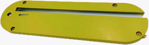 Table Saw Throat Plate Insert Replacement Compatible With DW744X DW744XRS DW745 DWE7490X DWE7490X-CA, durable yellow steel