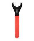 Premium High Carbon Steel Clamping Nut Wrench For ER32 Collet Chuck Spanner with ergonomic red handle for CNC machining tasks.