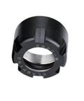 Heavy Duty M Type Collet Chuck Nut For CNC Lathe Milling Router Bit Holder Fits ER8 ER11 ER16 ER20 Series, black precision collet nut