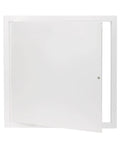 Dead Nuts Secure 24X24 Inch Flush Access Panel Door With Tough Galvanized Frame And Smooth Cam Latch, open view.