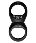 Orbiter Swivel S3 Pro Grade Swivel With High Strength Stainless Axles And Sealed Ball Bearings, 26 kN, black finish, front view