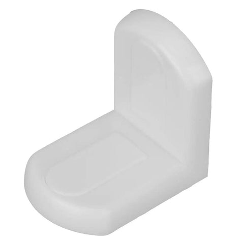 Beefy Heavy Duty L Shaped Corner Bracket For Furniture Repair And Shelf Support made from durable nylon