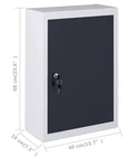 Hella Durable Heavy Duty Workbench With Six Ball Bearing Drawers Four Tool Wall Panels And Two Lockable Storage Cabinets, lockable storage cabinet, dimensions 60x40x19 cm, gray and white.
