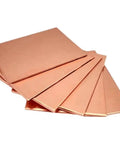 Ultra Pure Copper Sheet 99.99% Copper, 0.3x100x200mm 12 Gauge 2mm Thick, Ideal for DIY Projects, Makers Jewelry, Repairs and Experiments, Industrial Grade Metal Plate Easy to Cut, Weld, Bend, and Form. stacked copper sheets