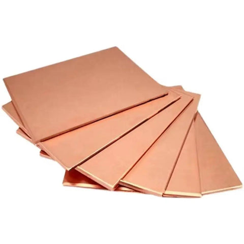 Ultra Pure Copper Sheet 99.99% Copper, 0.3x100x200mm 12 Gauge 2mm Thick, Ideal for DIY Projects, Makers Jewelry, Repairs and Experiments, Industrial Grade Metal Plate Easy to Cut, Weld, Bend, and Form. stacked copper sheets
